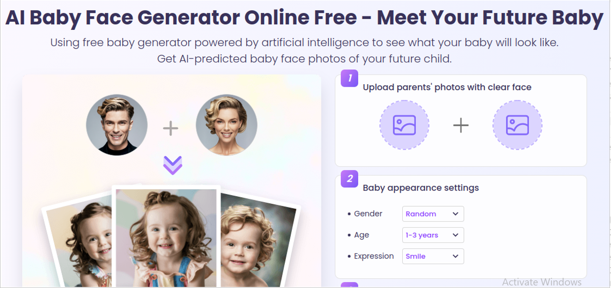 AI Baby Face Generator